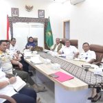 Wakil Bupati Madiun H. Hari Wuryanto bersama istri menghadiri halalbihalal dengan para bupati/wali kota se-Jatim